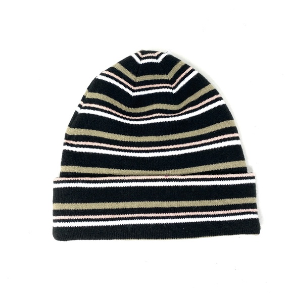 VANS Beanie Multicolor Stripes Knit Hat Unisex One Size VN0A5GPLJNH - Picture 1 of 3